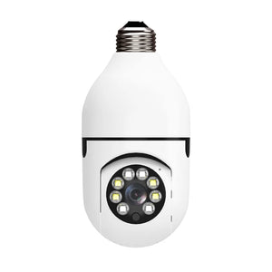 Cámara de Seguridad WiFi 360° E27 Full HD con Visión Nocturna y Control desde el Móvil