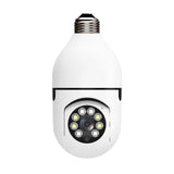 Cámara de Seguridad WiFi 360° E27 Full HD con Visión Nocturna y Control desde el Móvil