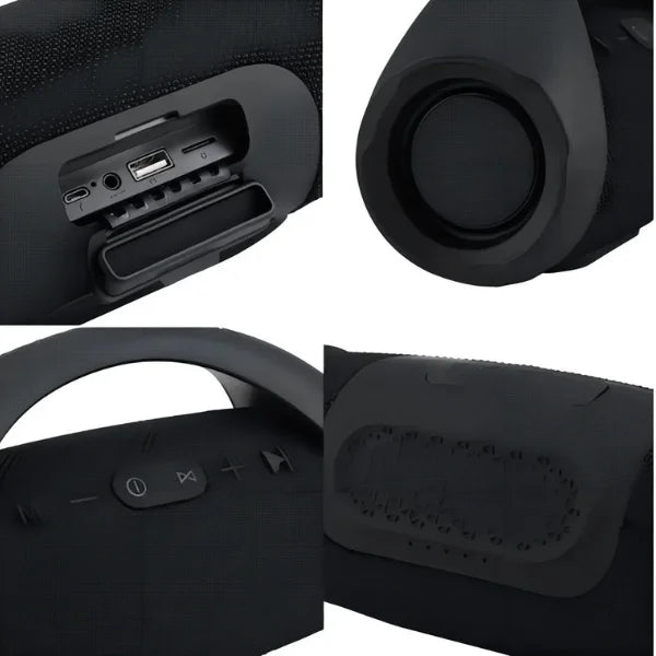 Altavoz Bluetooth Portátil Potente con Graves Profundos y Resistente al Agua